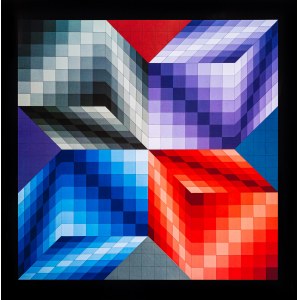 Victor Vasarely, KUB-STRI, 1972 — 1974