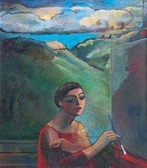 Anna Karpowicz-Westner, Mała malarka z chmurą