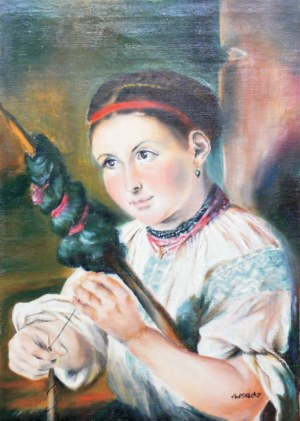 Agnieszka Mróz, Prządka