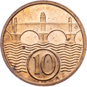 Czechoslovakia, 10 Haler 1933