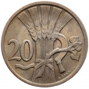 Czechoslovakia, 20 Haler 1933