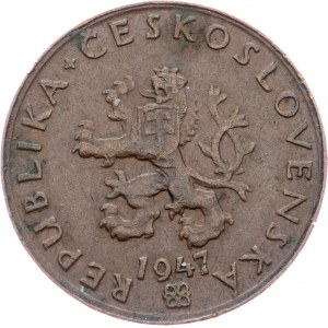 Czechoslovakia, 20 Haler 1947