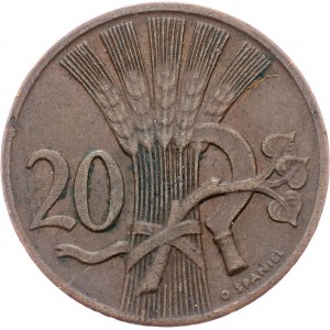 Czechoslovakia, 20 Haler 1947