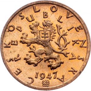 Czechoslovakia, 50 Haler 1947