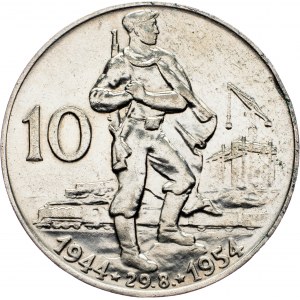 Czechoslovakia, 10 Korun 1954