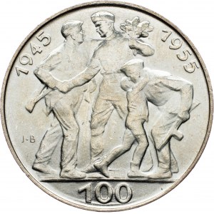 Czechoslovakia, 100 Korun 1955