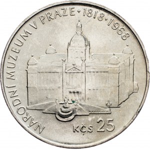 Czechoslovakia, 25 Korun 1968
