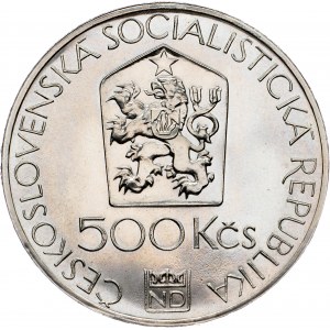Czechoslovakia, 500 Korun 1983