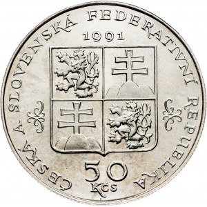 Czechoslovakia, 50 Korun 1991