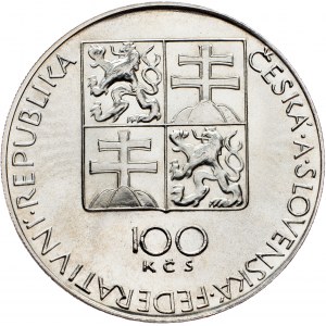 Czechoslovakia, 100 Korun 1991