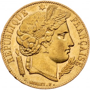 France, 20 Francs 1851, A
