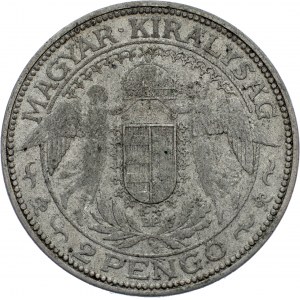 Hungary, 2 Pengo 1932, BP