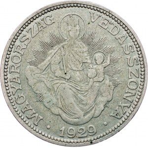 Hungary, 2 Pengo 1929, BP