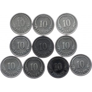 Hungary, Lot of 10pcs