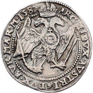 Rudolph II., 1 Thaler 1587, Kuttenberg