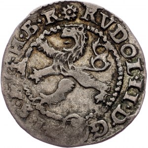 Rudolph II., Maley Groschen 1595, Kuttenberg