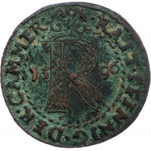 Rudolph II., Raitpfennig 1596, Joachimsthal