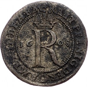 Rudolph II., Raitpfennig 1608, Kuttenberg