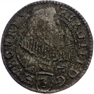 Ferdinand II., 3 Kreuzer 1629, Glatz