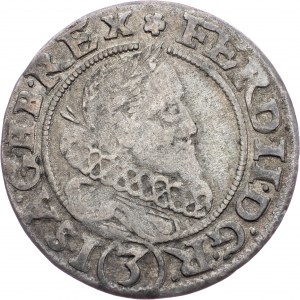 Ferdinand II., 3 Kreuzer 1636, Breslau