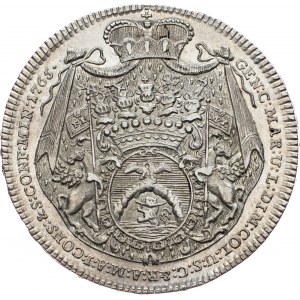 Karl Josef Batthyani, 1/2 Thaler 1765, Vienna