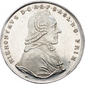 Hieronymus Graf Colloredo, 1 Thaler 1794, Salzburg