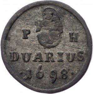 Leopold I., Duarius 1698, KB, Kremnitz