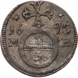 Leopold I., Greschel 1695, MB, Brieg