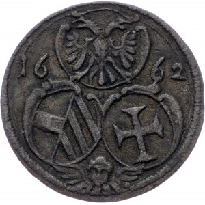 Leopold I., 2 Pfennig 1662, Vienna