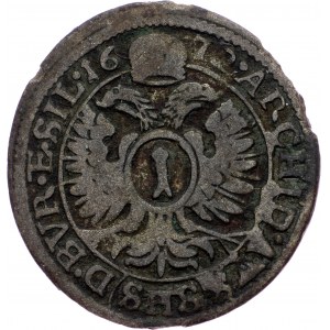 Leopold I., 1 Kreuzer 1672, SHS, Breslau