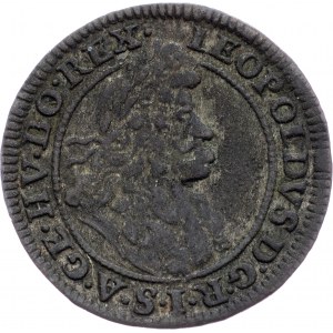 Leopold I., 1 Kreuzer 1695, Augsburg