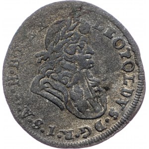 Leopold I., 1 Kreuzer 1695, Oppeln