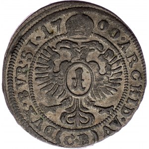 Leopold I., 1 Kreuzer 1700, CB, Brieg