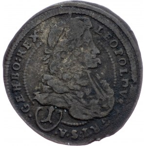 Leopold I., 1 Kreuzer 1700, Vienna