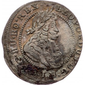 Leopold I., 1 Kreuzer 1701, CB, Brieg