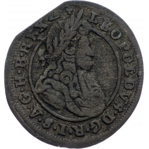 Leopold I., 1 Kreuzer 1701, FN, Oppeln