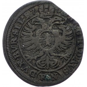 Leopold I., 1 Kreuzer 1701, FN, Oppeln
