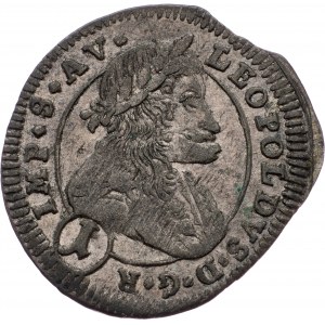 Leopold I., 1 Kreuzer 1703, Kuttenberg