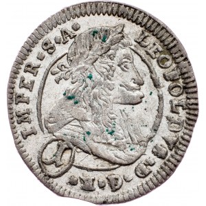 Leopold I., 1 Kreuzer 1705, Kuttenberg