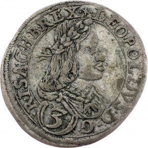 Leopold I., 3 Kreuzer 1659, Graz