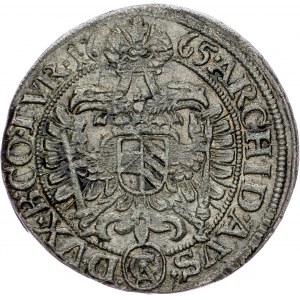 Leopold I., 3 Kreuzer 1665, Vienna