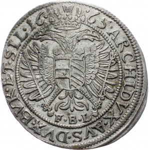 Leopold I., 3 Kreuzer 1665, FBL, Glatz