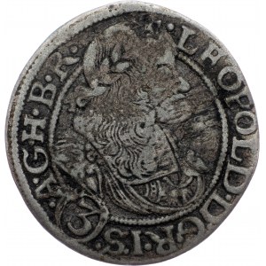 Leopold I., 3 Kreuzer 1668, SHS, Breslau