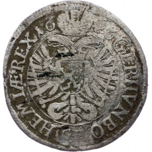 Leopold I., 3 Kreuzer 1696, Prague