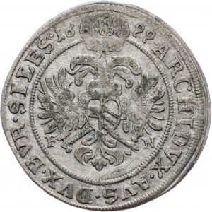 Leopold I., 3 Kreuzer 1699, FN, Oppeln