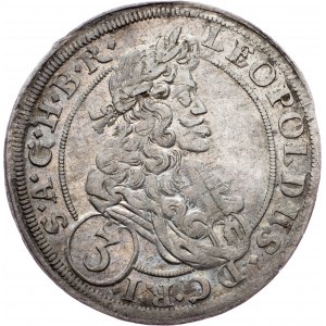Leopold I., 3 Kreuzer 1700, CB, Brieg
