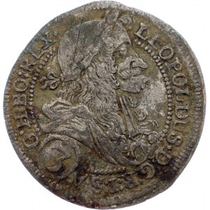 Leopold I., 3 Kreuzer 1701, Graz