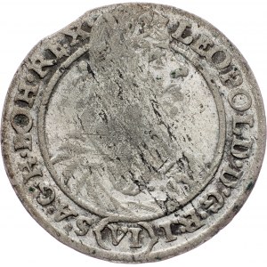 Leopold I., 6 Kreuzer 1665, Breslau