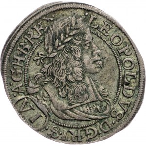 Leopold I., 6 Kreuzer 1665, Vienna