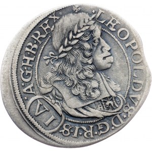 Leopold I., 6 Kreuzer 1665, Vienna